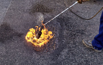 Low Angerton flat roofing repairs